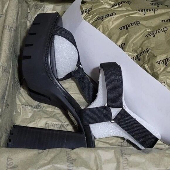 NIB Charles By Charles David Vast Chunky Platform Heels, Size 7.5M Grunge - Picture 16 of 16